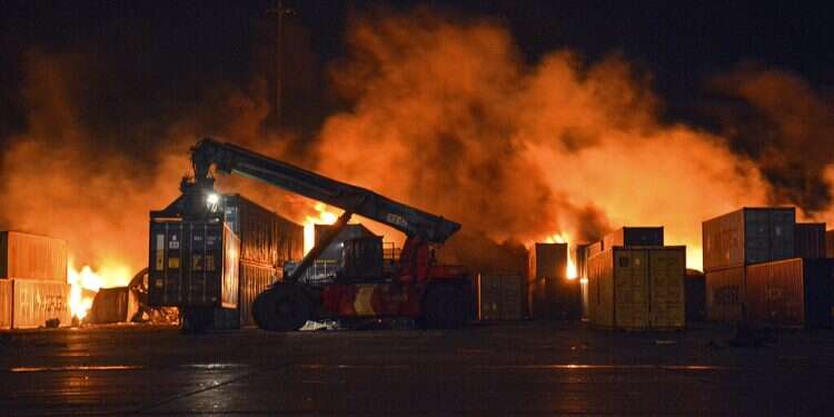 Report calls Latakia port strike 'astonishingly precise'