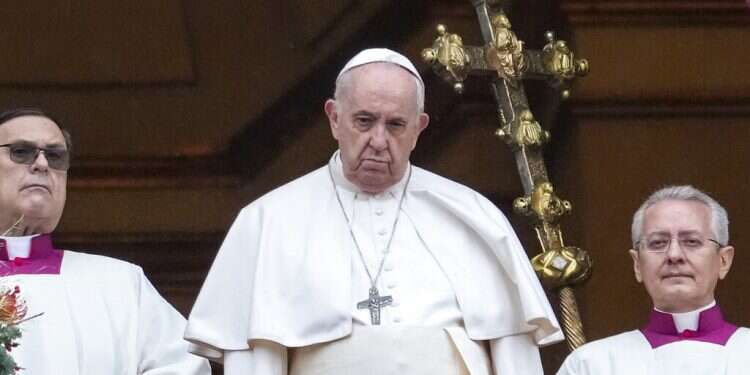 Pope Francis On Christmas Day, pope prays for end to COVID pandemic