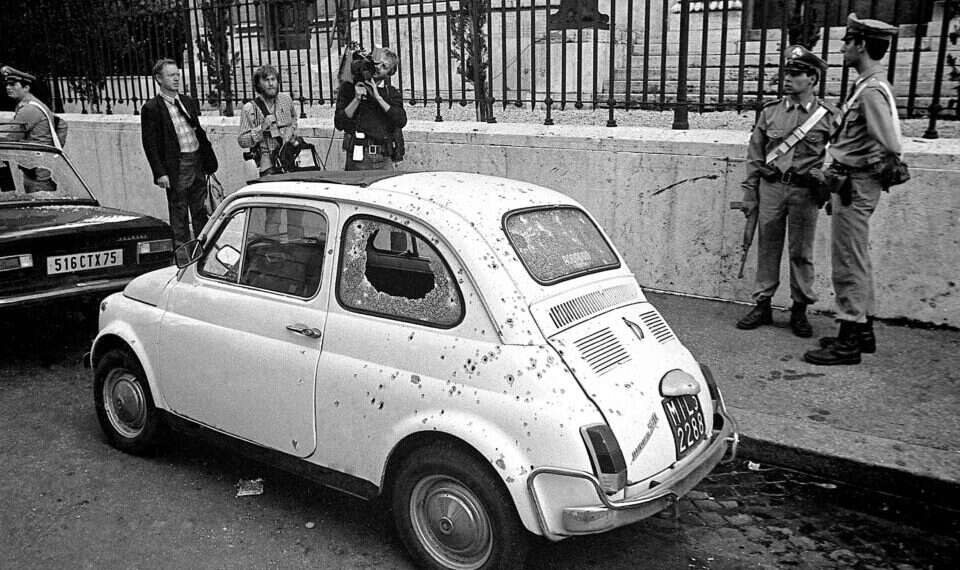 Scene of the 1982 terrorist attack on the Great Synagogue of Rome Did Italian government's inaction enable 1982 terrorist attack on Rome synagogue?