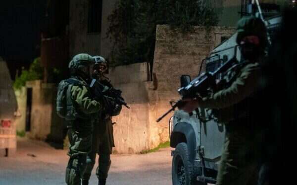 IDF troops come under fire while mapping terrorist homes for demolition, none wounded