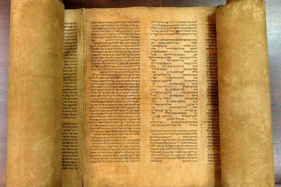 Desecrated Torah scrolls