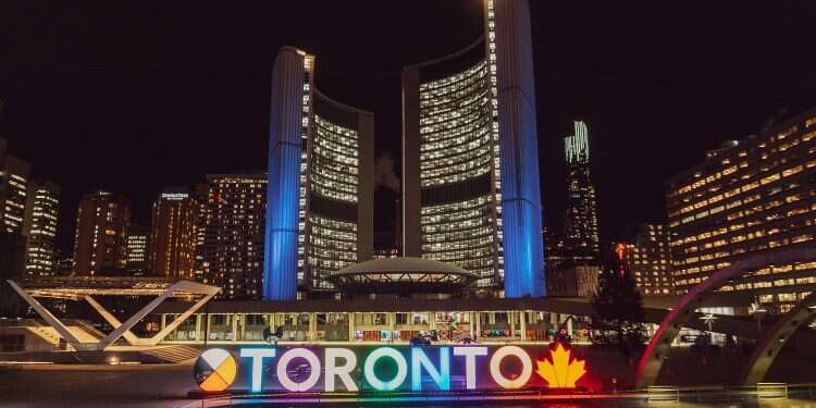 The Toronto city skyline Toronto school antisemitism whistle blower censured by officials