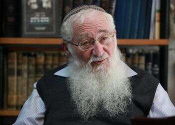 Former MK Rabbi Eliezer Waldman dies at 84