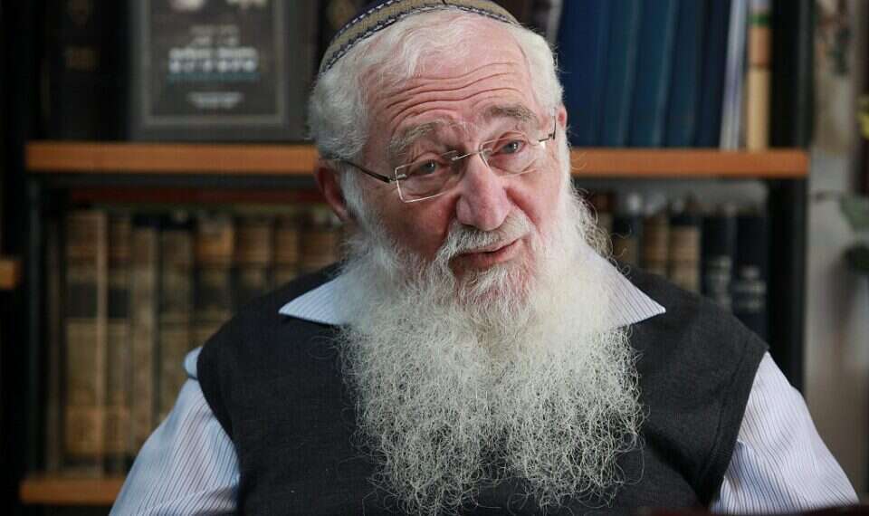 Former MK Rabbi Eliezer Waldman dies at 84
