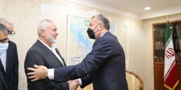 Iranian FM, Hamas chief meet in Qatar