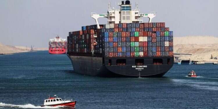 Suez Canal expansion due to finish in July 2023