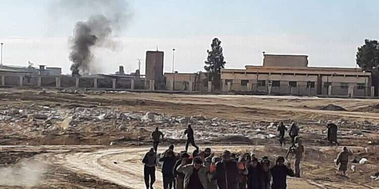 Syrian Kurds say Islamic State terrorists surrender after prison raid