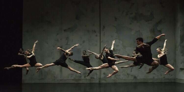 The performers at the Sydney Dance Company BDS trips up Sydney arts festival