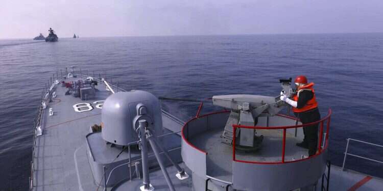 Iran, Russia and China begin naval drill to boost marine security