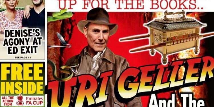 Uri Geller: I can find the Ark of the Covenant