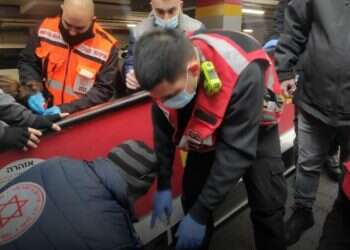 Woman whose hair got caught in escalator rescued by first responders