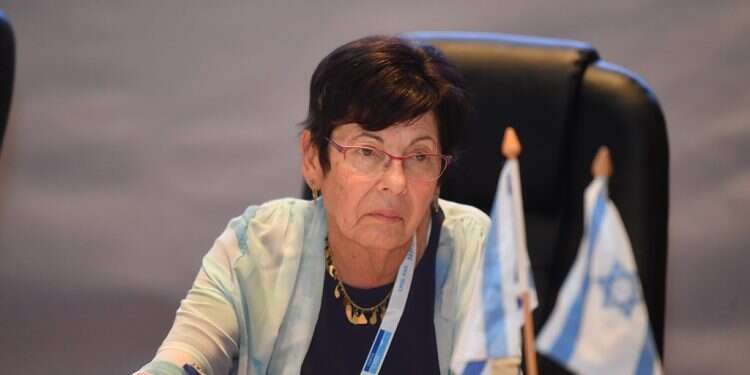 The late Justice Miriam Naor Former Supreme Court President Miriam Naor dies at 74