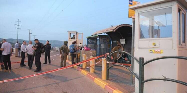 The scene of the drive-by shooting at Tapuach Junction in May 2021 that killed Yehuda Guetta and wounded two other young Israelis Terrorist who murdered teen Yehuda Guetta gets 2 life sentences