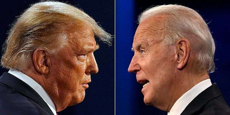Poll: voters prefer Trump over Biden in hypothetical 2024 rematch