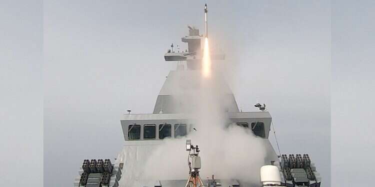 Protective Dome defense system completes successful test at sea