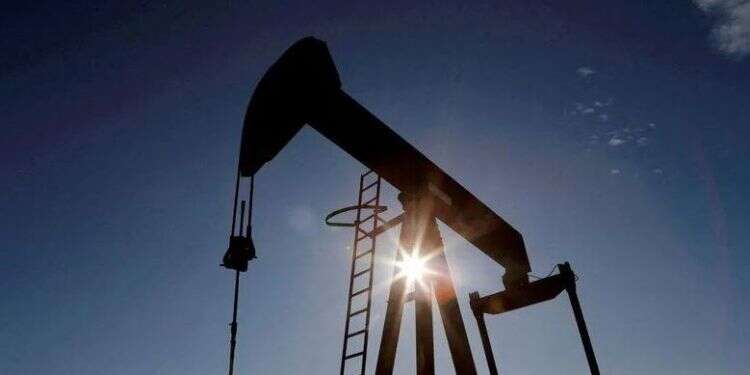 The sun is seen behind a crude oil pump jack in the Permian Basin in Loving County, Texas, Nov. 22, 2019 Oil prices near 7-year high amid Ukraine-Russia tensions