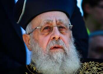 'We will not accept converts under new reform,' Sephardi chief rabbi warns