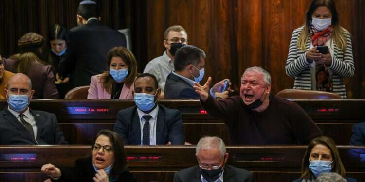 Likud MKs on the Opposition benches in the Knesset Likud MKs seek to reverse decision to boycott Knesset committees