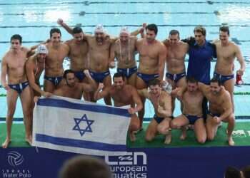 In first, Israeli water polo team to make splash at European Championship