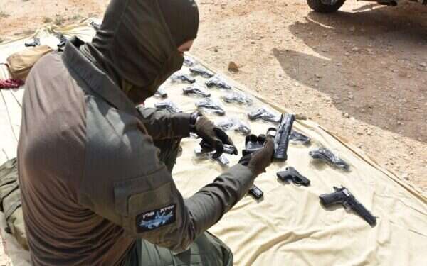 Security forces foil arms smuggling near Israel-Jordan border