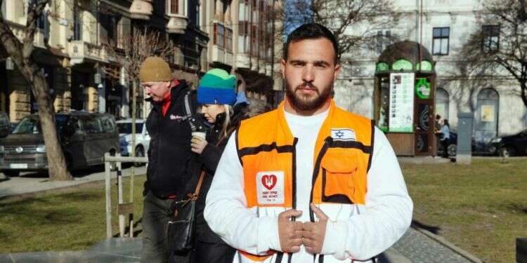 'It is a privilege to save lives in Ukraine wearing a uniform with the Israeli flag'