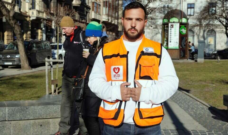 Mio Fernandez 'It is a privilege to save lives in Ukraine wearing a uniform with the Israeli flag'