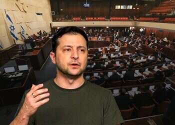 Ukrainian president to address Knesset, Israeli public on Sunday