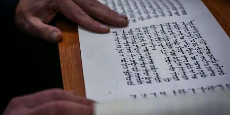 The scroll belongs to Yakov Mimran, who inherited it from his father 500-year-old Scroll of Esther to be displayed at Tel Aviv museum