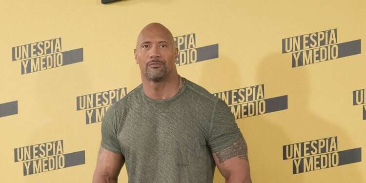 Dwayne 'The Rock' Johnson Rock solid