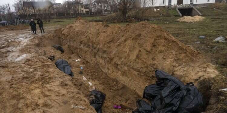 World outraged as reports of mass executions emerge from Ukraine