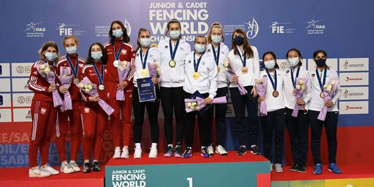 Israel takes gold at World Junior Fencing Championships in Dubai