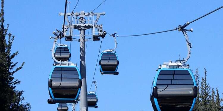 Haifa's public cable cars Haifa's long-awaited public cable cars now operating