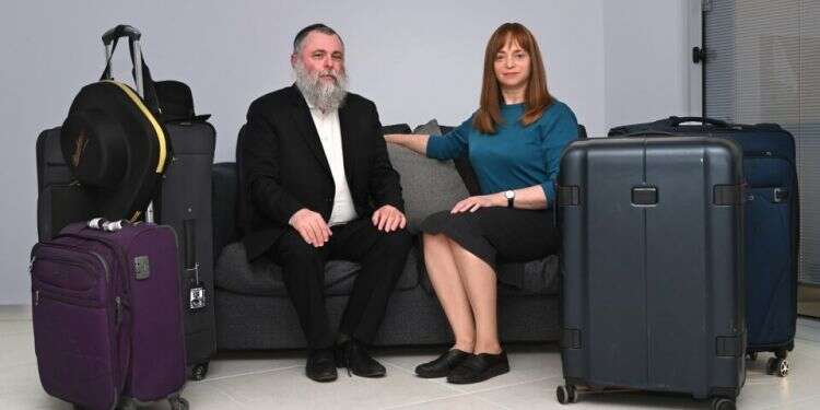 Jonathan and Ina Markovitch 'We don't have time to be refugees, we have to save Jews in Ukraine'