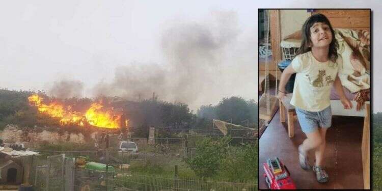 3-year-old girl dies in house fire while on family vacation in northern Israel