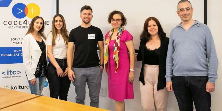 Israeli hackathon seeks to help Ukrainian refugees integrate into society