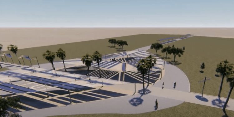 Startup's high-tech fabric offers both light and shade