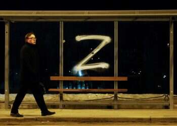 Holocaust memorial in Lithuania vandalized with Russian military symbols