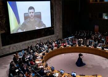 Russia wants to turn us into slaves, Zelenskyy tells Security Council