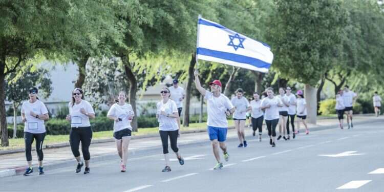 Memorial run for Israel's fallen goes international
