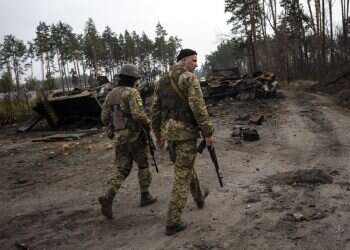 Zelenskyy warns Russian withdrawals a tactic to build up forces elsewhere