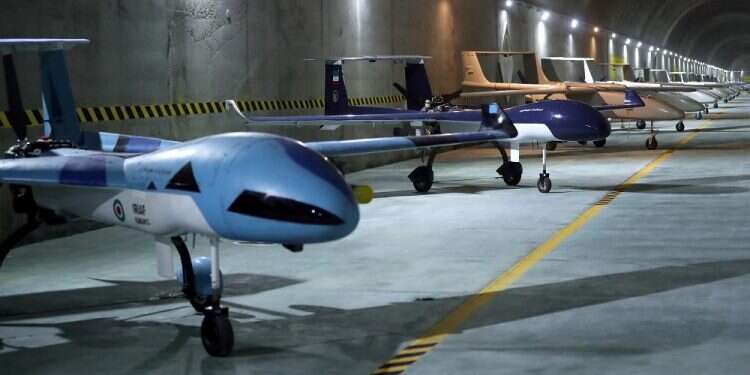 Iran boasts underground drone base housing over 100 UAVs