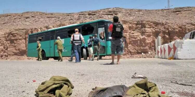 Scene of the Aug. 18, 2011 terrorist attack on Highway 12 Bereaved families sue Hamas for $18M
