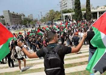 Palestinian show of force on Israeli campuses sparks outrage, concern