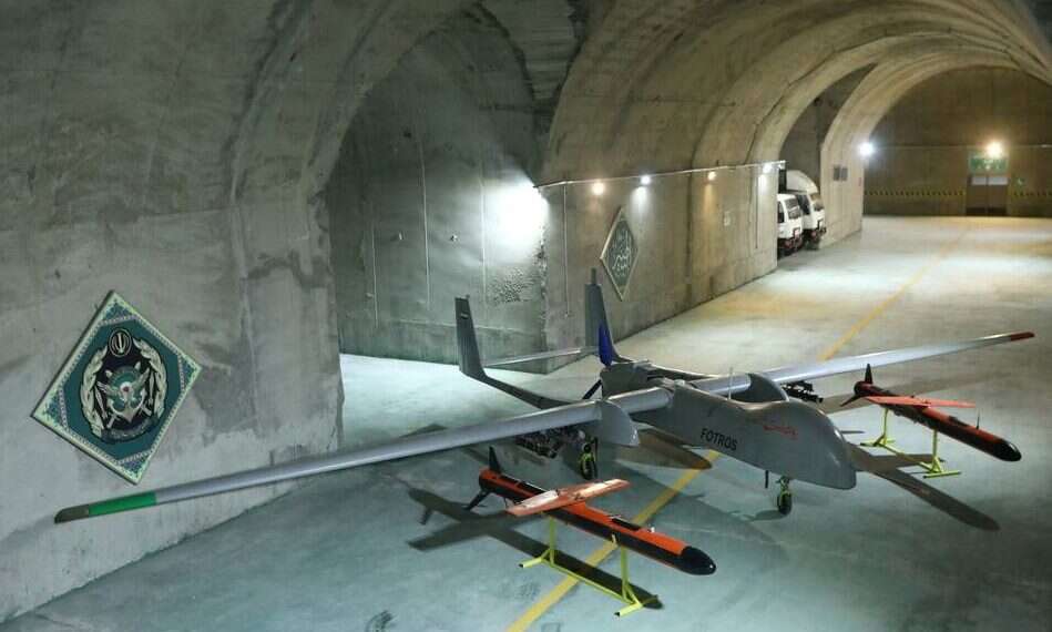 Iran boasts underground drone base housing over 100 UAVs
