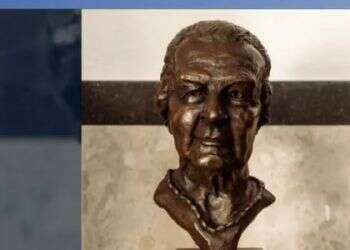 Brazilian artist's 'Golda Meir' bust on display in Israel