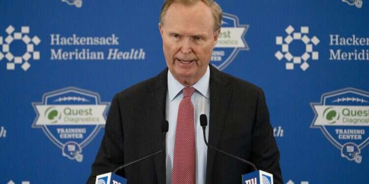New York Giants co-owner John Mara Owner of New York Giants unhappy with football game on Rosh Hashanah