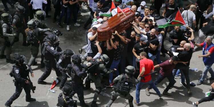Israel faces backlash over clashes at Al-Jazeera reporter's funeral