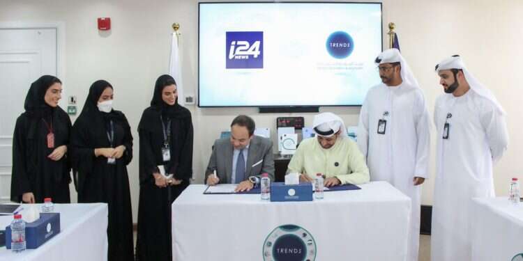 TRENDS, Israel-based i24NEWS sign cooperation deal
