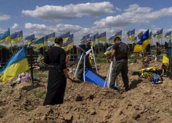 Ukraine says 6 civilians killed as Russia focuses fire in east