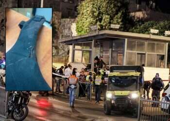 Border Policeman's life saved by innovative neck protector